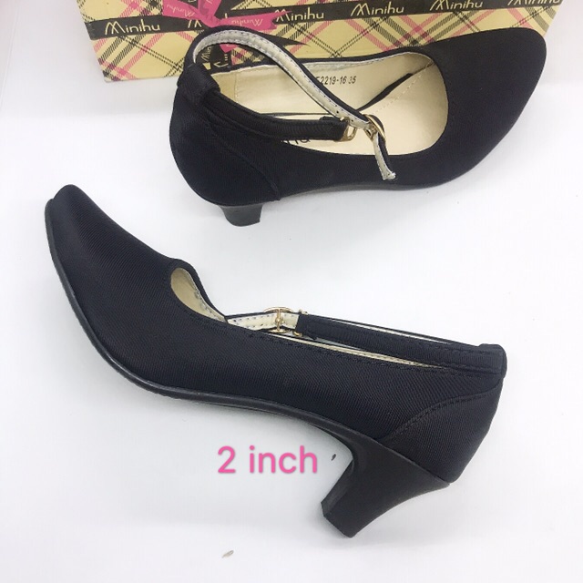 221916 black. School office ladies heels Shoes Shopee Philippines