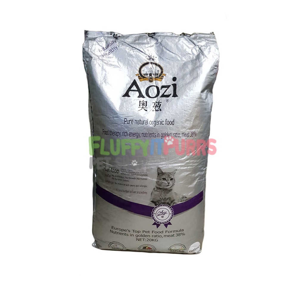 Aozi Pure Natural Organic Cat Food 1kg Shopee Philippines