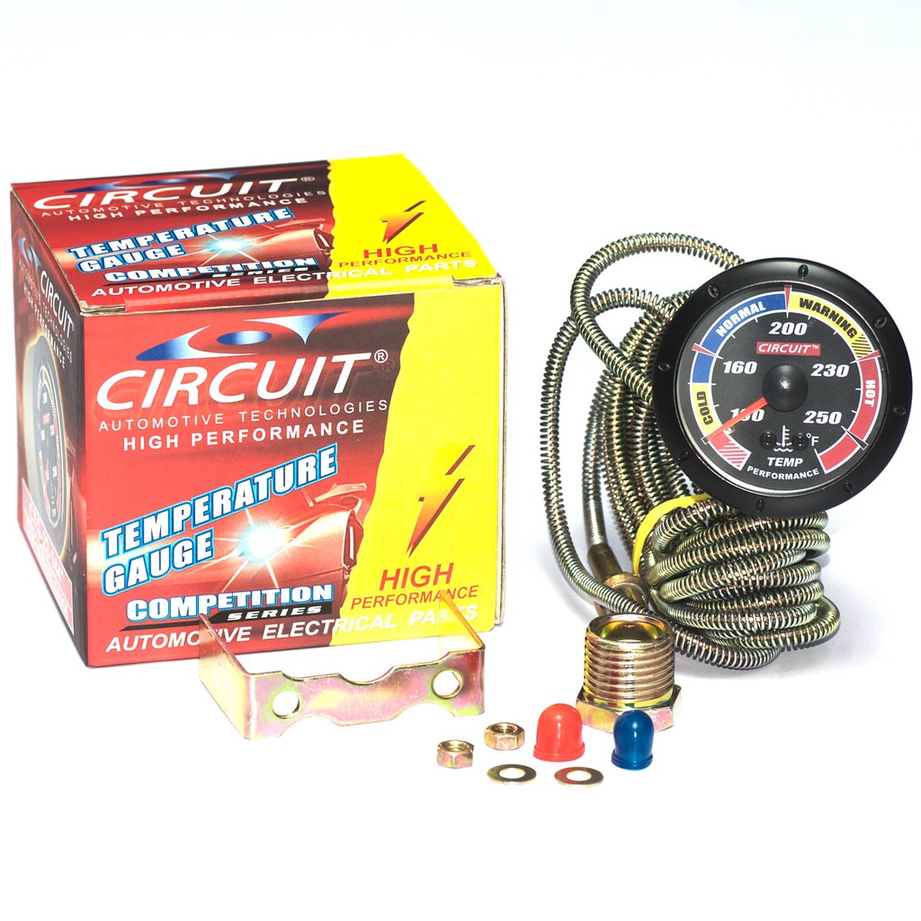 Universal Water Temperature Gauge Mechanical Type 144 Inches Shopee