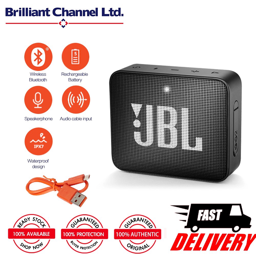 JBL GO2 Rechargeable Portable Bluetooth Speaker Shopee Philippines