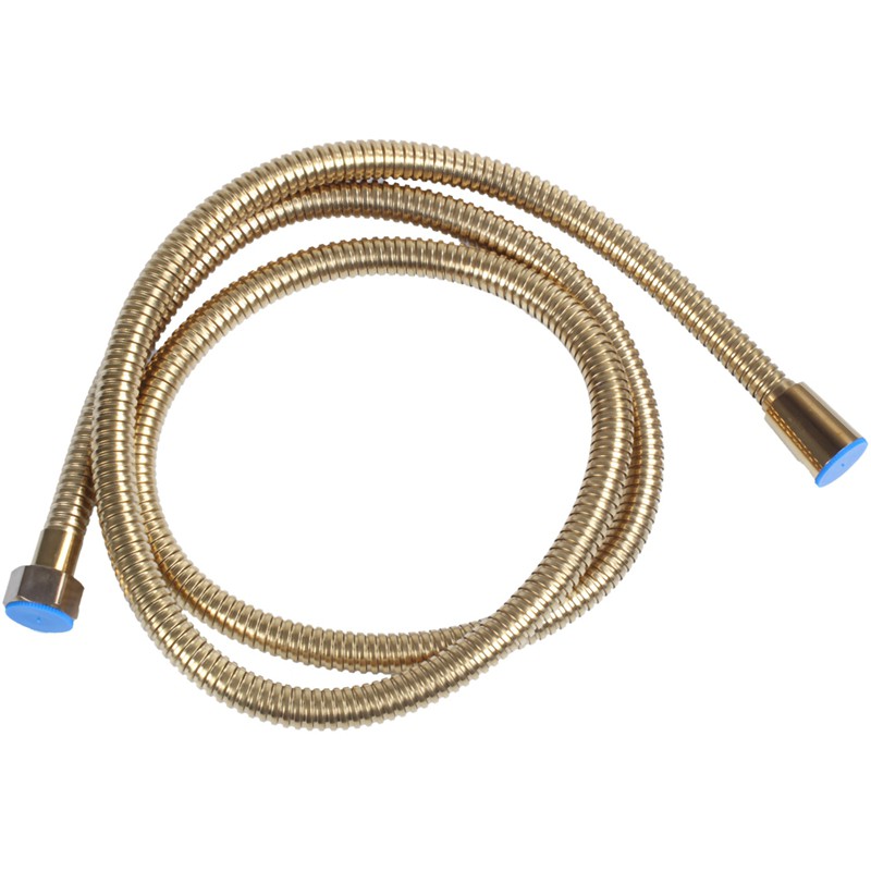 1.5m Gold Shower Head Hose Long Flexible Stainless Steel Bathroom Water