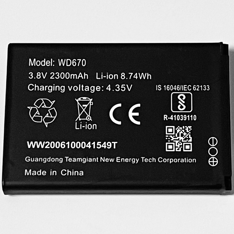 3.8V 2300mAh For Swift M091 DC009 4G LTE WiFi Router Hotspot Modem