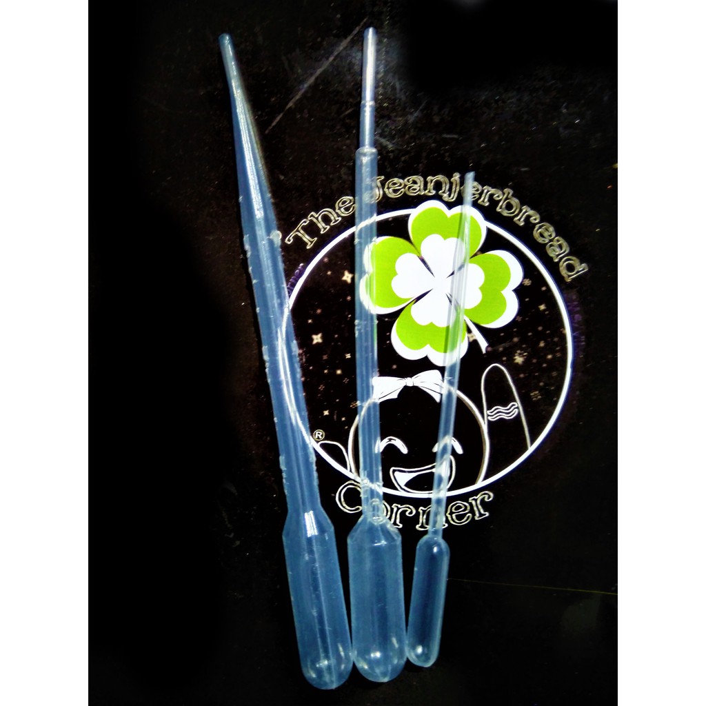 3 mL 1 mL 0.5 mL Dropper w Suction Bulb for UV resin Shopee