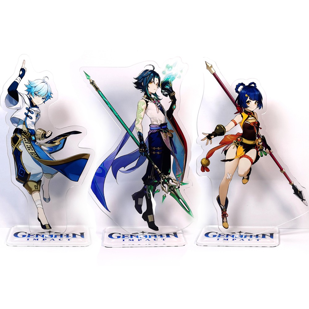 Genshin Impact characters Chongyun Xiao XiangLing acrylic stand figure model toy Shopee