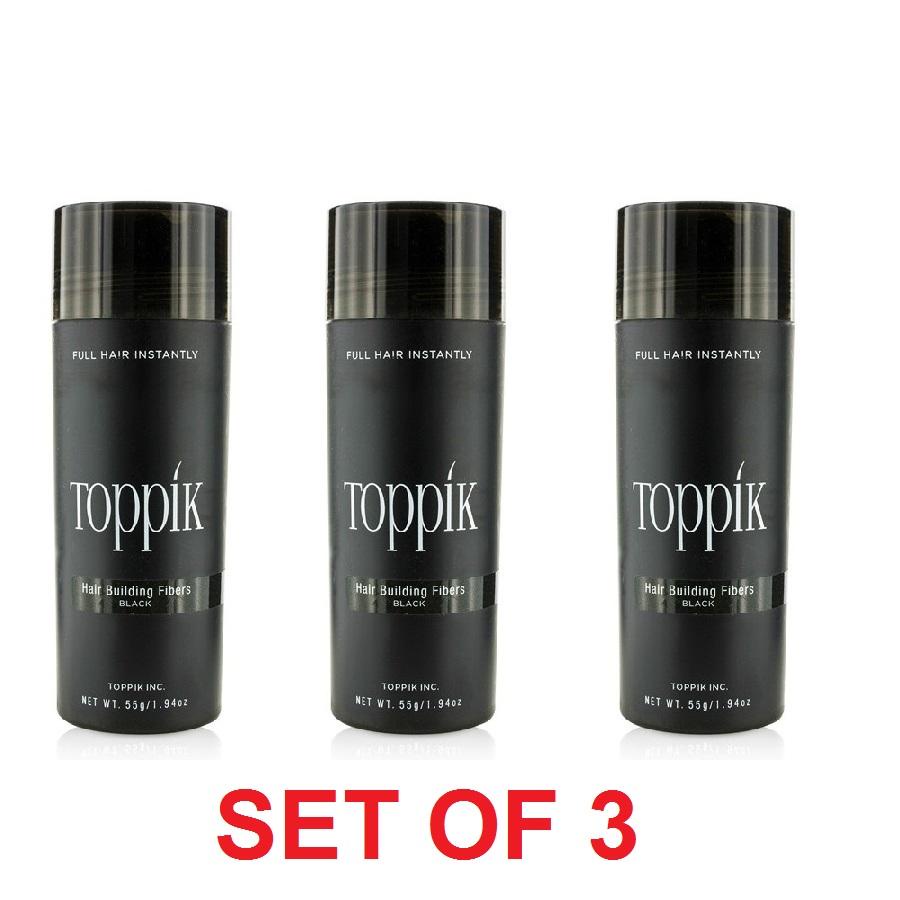 Toppik Hair Building fibers Black (SET OF 3) Shopee Philippines
