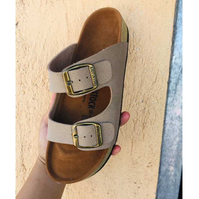 Birkenstock Arizona Mocha Suede For Women | Shopee Philippines