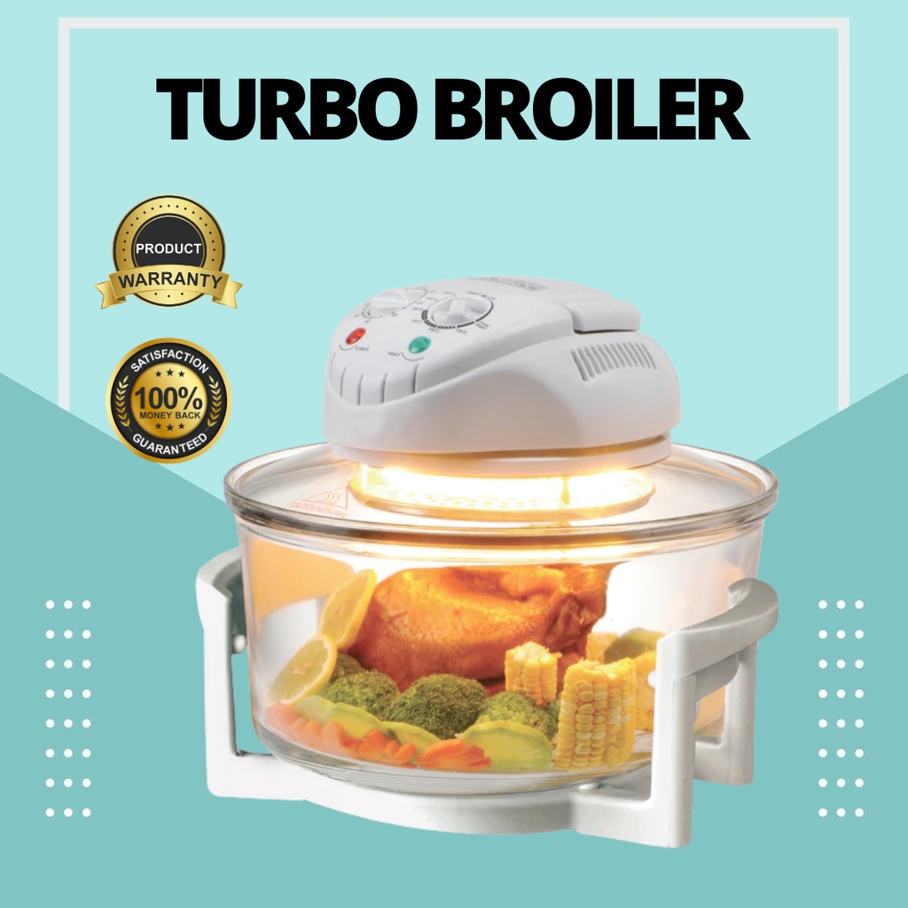 12L Multi functional Turbo Broiler Flavor Wave Oven Boiler Temperature