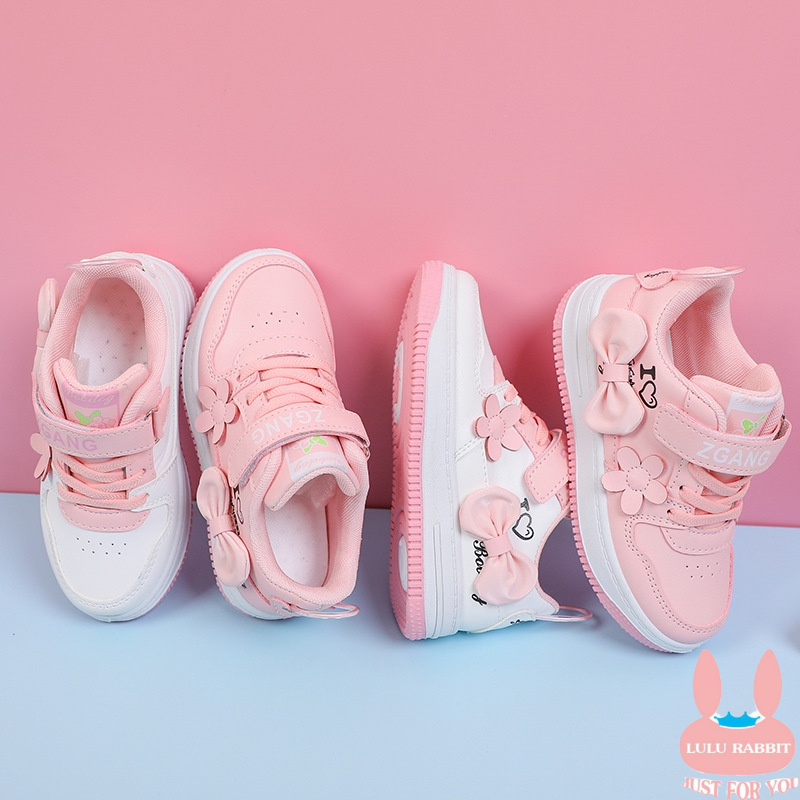 Pink Children's Shoes 2022 Spring New Girls' Casual Shoe Fashion