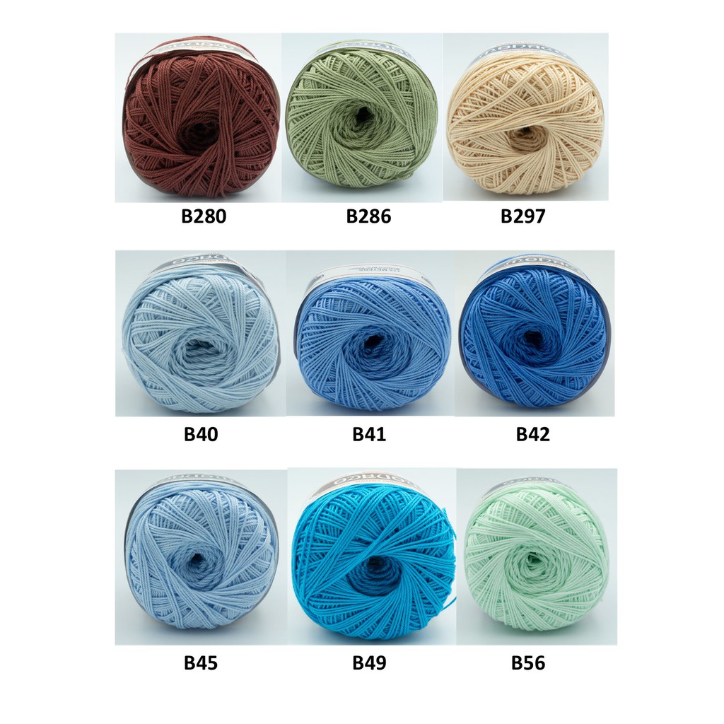 3 ply Monaco mercerized cotton crochet thread part 4 Shopee Philippines