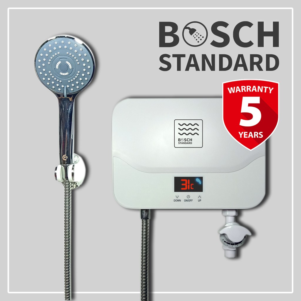 Water Heater BOSCH STANDARD Instant MULTIPOINT 5.5 kw, Singlepoint with