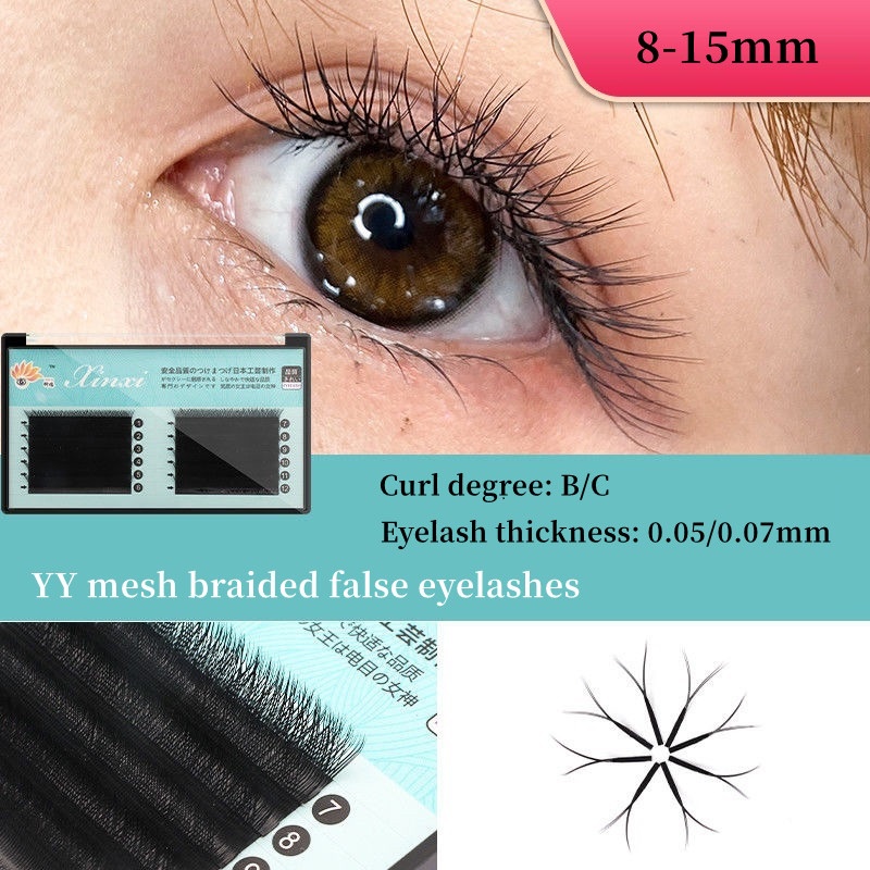 Lash Extension B/C/D Curl 815mm Eyelash Extension Mixed Tray Silk