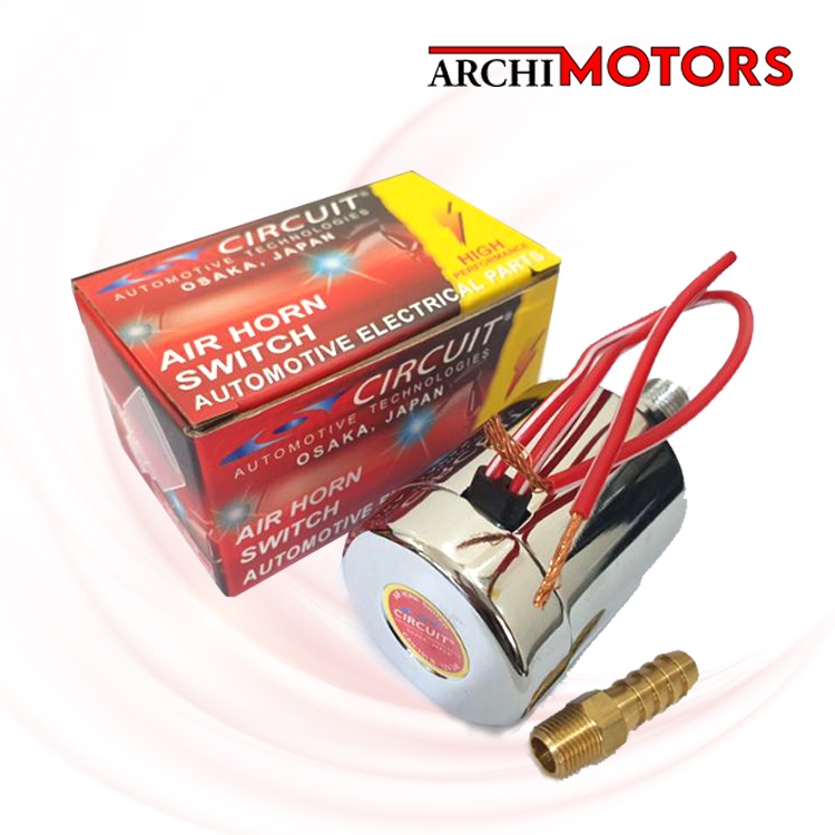 Air Horn Switch CAH101B MAH101S 12v24v Interchangeable CIRCUIT