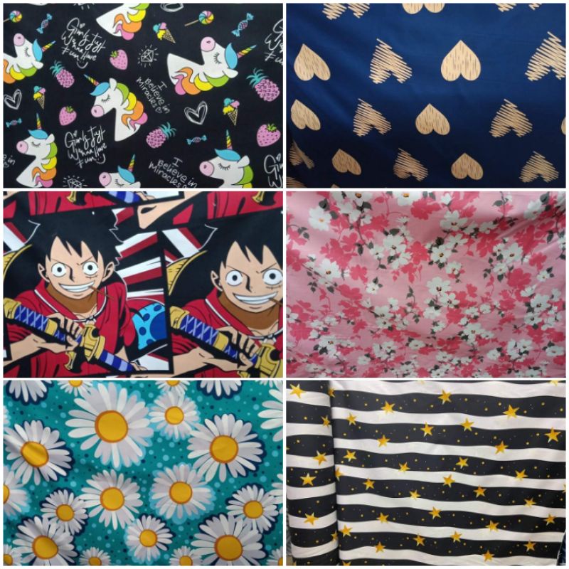 Premium Canadian Cotton Fabric [ NEW ARRIVALS ] 9396" Width Shopee
