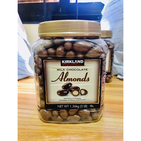Kirkland Milk Chocolate Almonds (1.36kg) Shopee Philippines