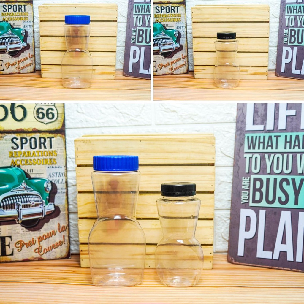 COD DVX Long Plastic Bottle Clear Pili Jar Bottles Garapon Bote