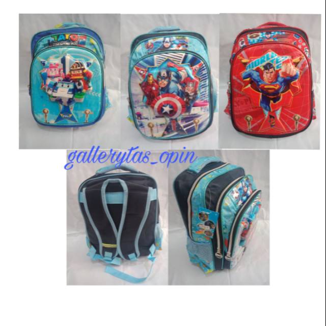 Elementary School Boys Backpacks Characters Shopee Philippines