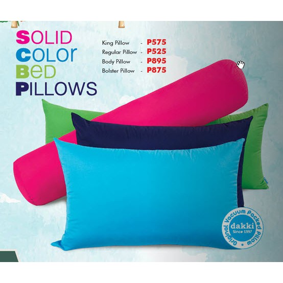 DAKKI ESSENTIALS BODY PILLOW 18"x44" Shopee Philippines atelieryuwa.ciao.jp
