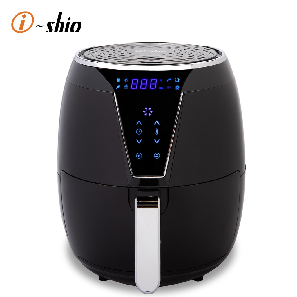 iShio IAF8055TSC Digital Air Fryer 4.5 Litres Shopee Philippines