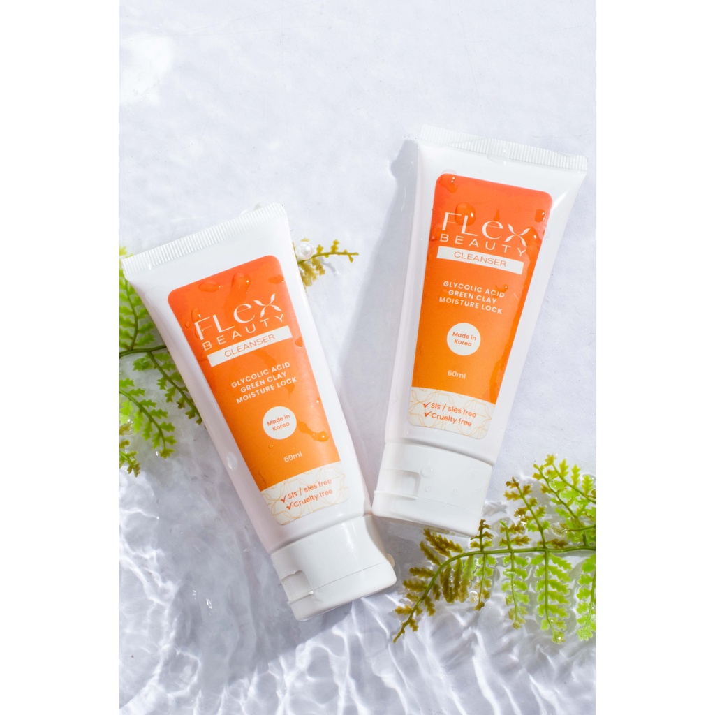 Flex Beauty Organic Acne Solution Facial Cleanser 60ml Shopee Philippines