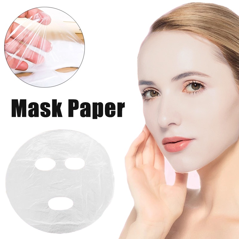 100Pcs/Bag Homemade Skin Care Film / DIY Disposable Masks Paper