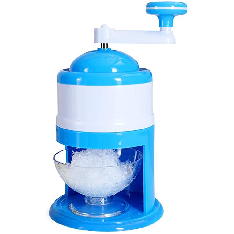 Portable Hand Crank Manual Household Ice Crusher Shaver Snow Cone Maker