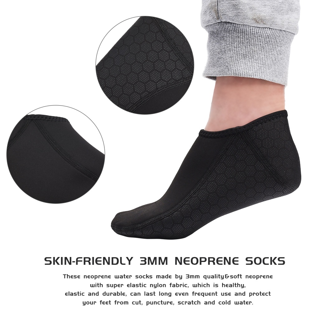 Swim Fins Neoprene Socks Kids Dive Booties Summer Cotton Super Elastic