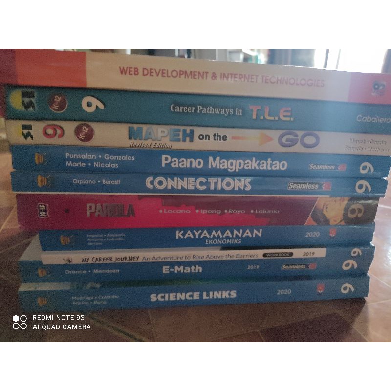 grade 9 textbooks k12 ref presyo ₱350