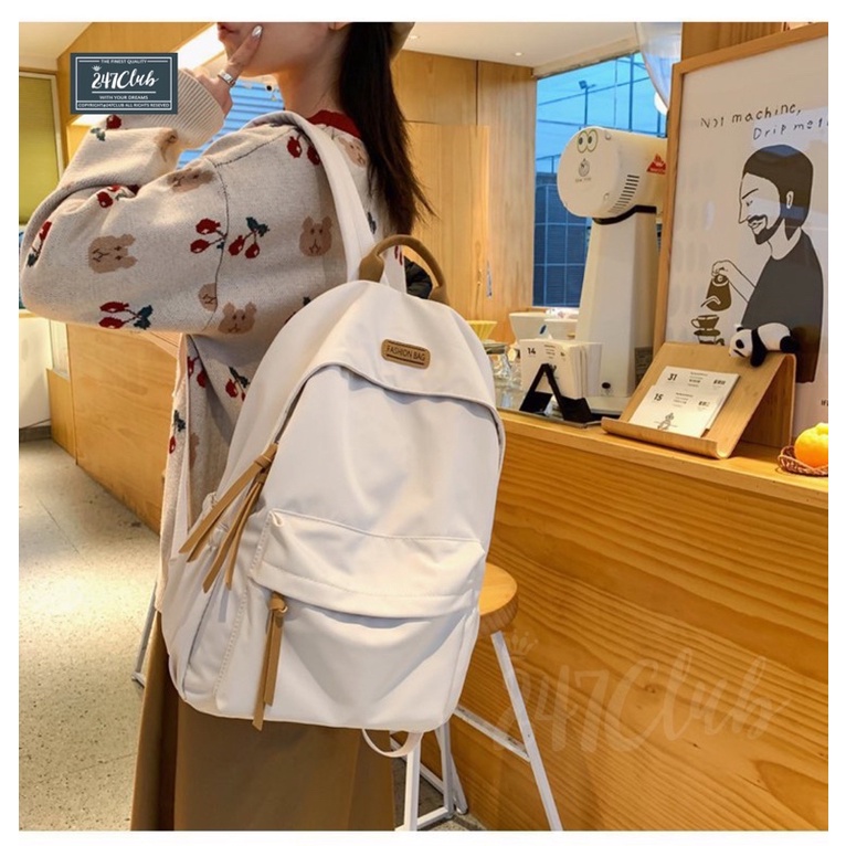 247 original new school bag women Korean fashion solid color bag