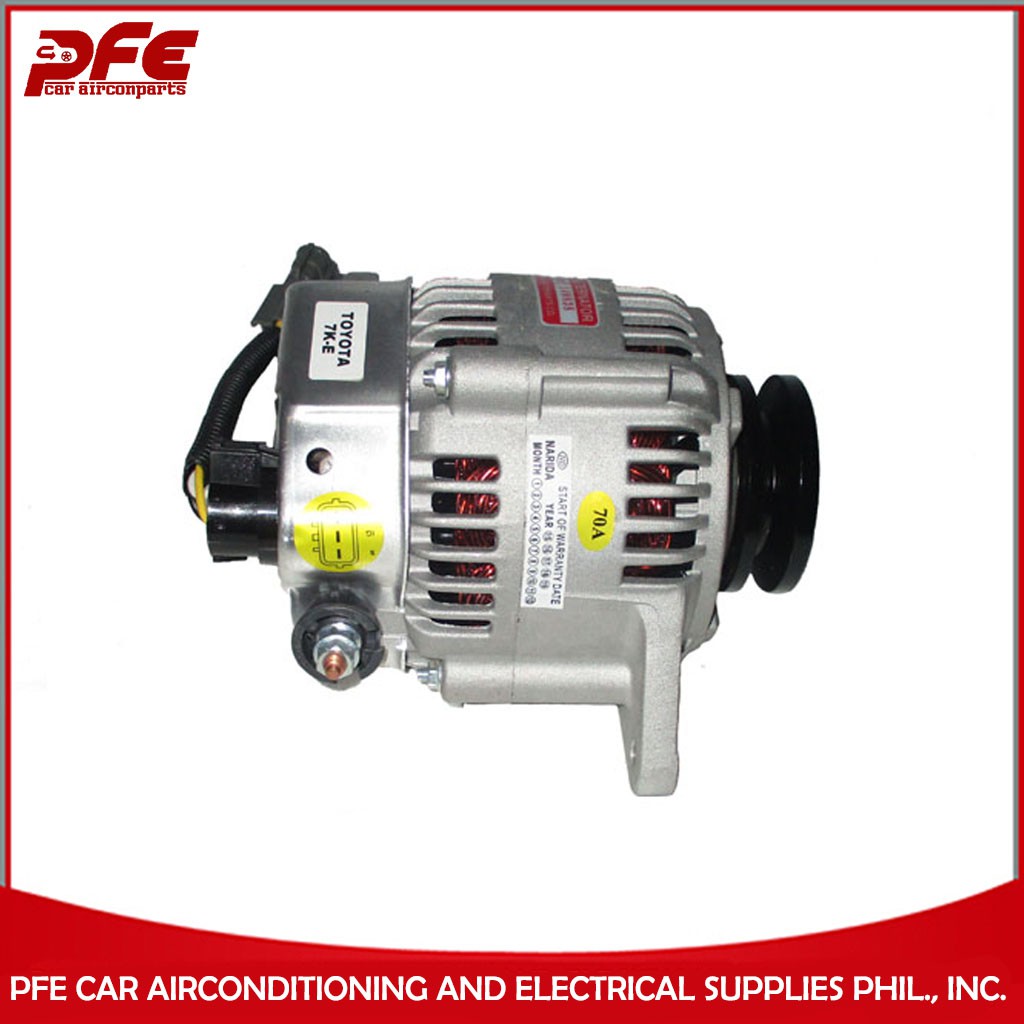 CAR ALTERNATOR TOYOTA 7K E/REVO (70A) INNERFAN (COD) Shopee Philippines