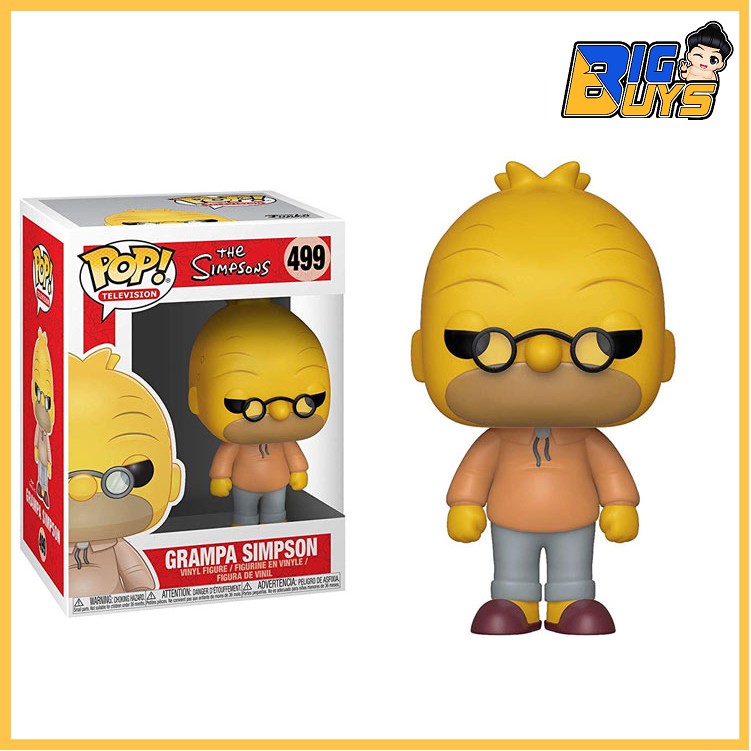 Funko POP! Animation Simpsons Grandpa Simpson Vinyl Figure Shopee