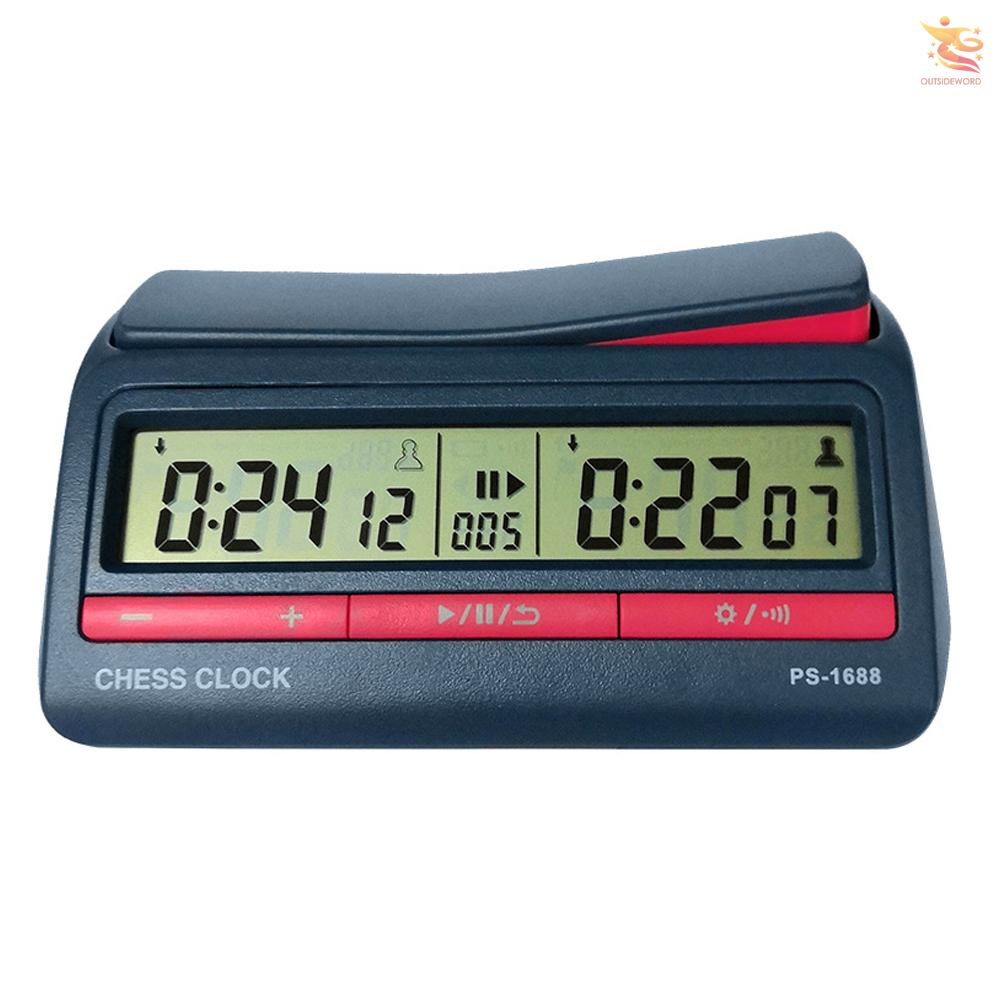 【Ready stock】Chess Clock Chinese Chess / Go / Chess Games Timer Clock
