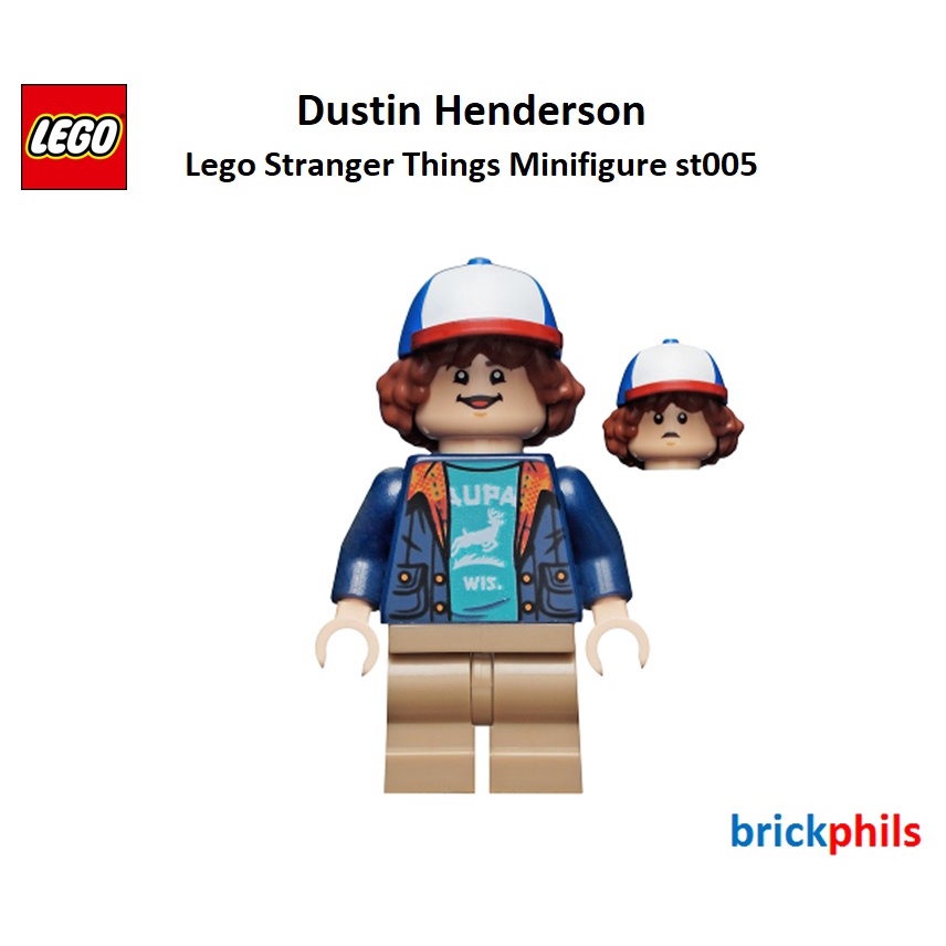 Lego Stranger Things Minifigure st005 Dustin Henderson Shopee Philippines