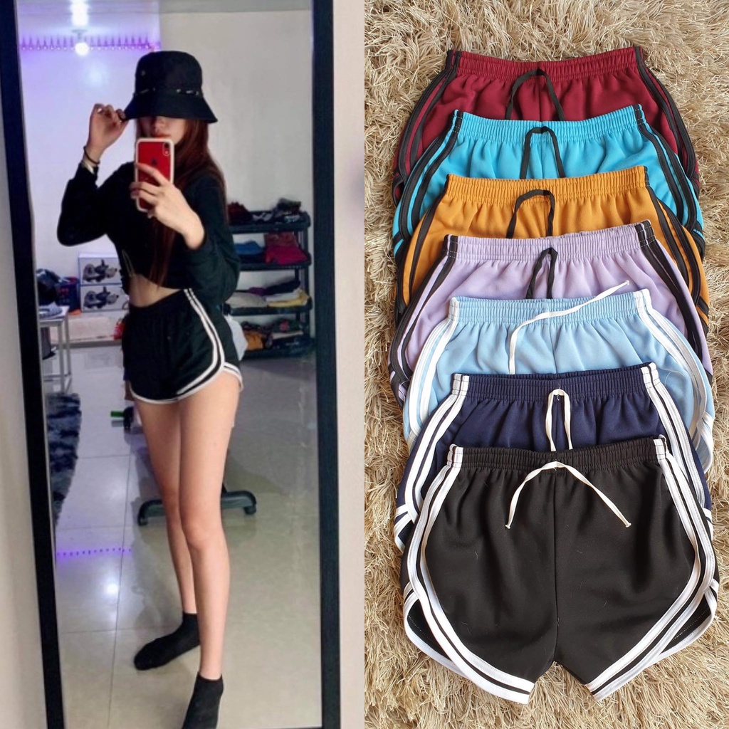 Dolphin shorts for woman booty shorts tiktok short pambahay Shopee