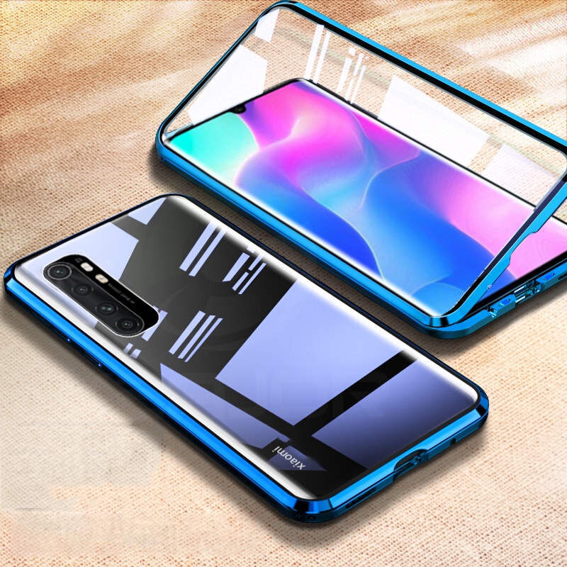 Xiaomi Mi Note 10 Lite Transparent Case Tempered Glass