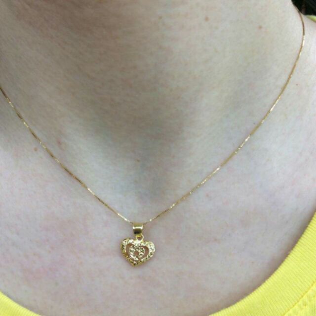18K Saudi Gold Necklace Shopee Philippines