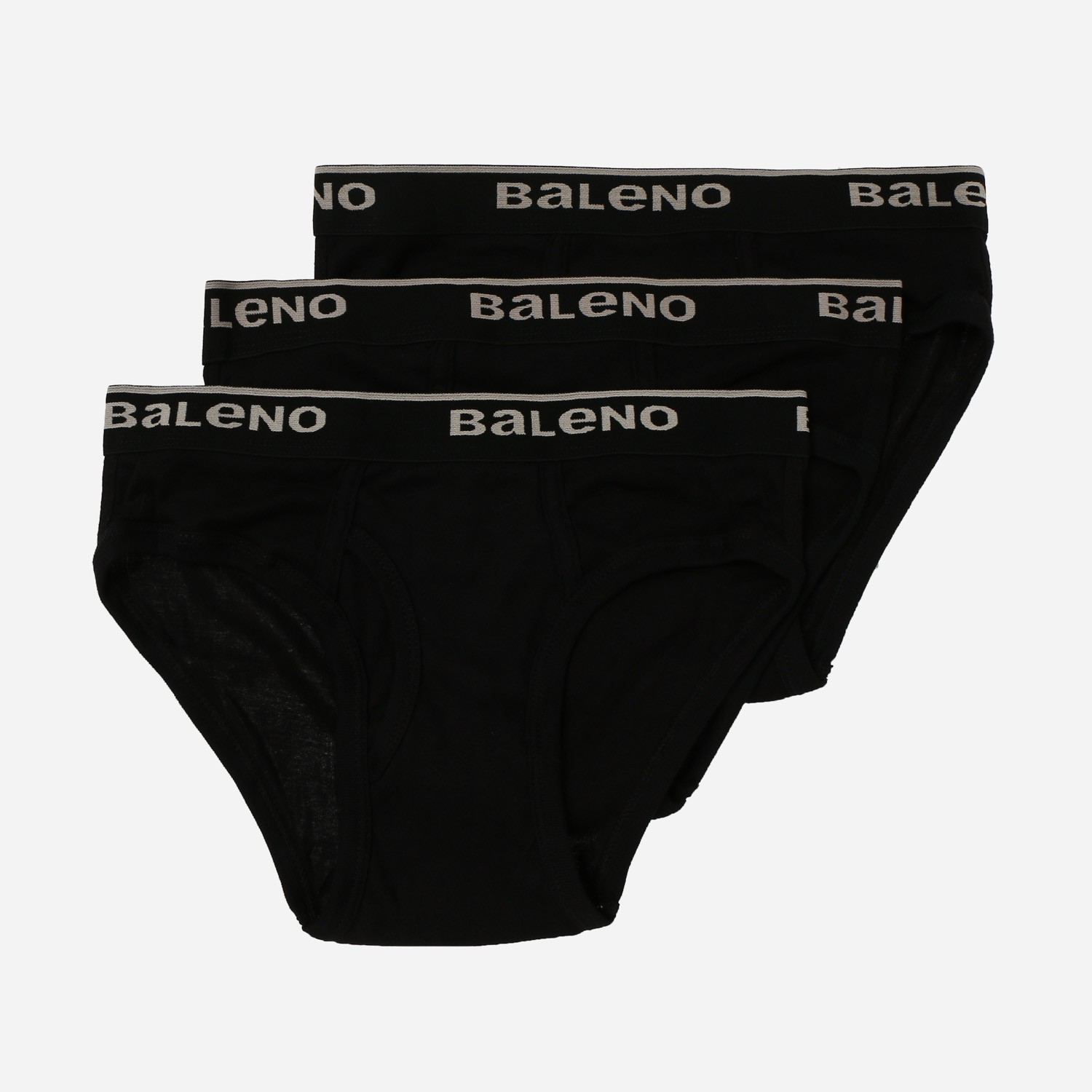 Baleno Men’s 3Piece Hipster Brief Set in Black Shopee Philippines