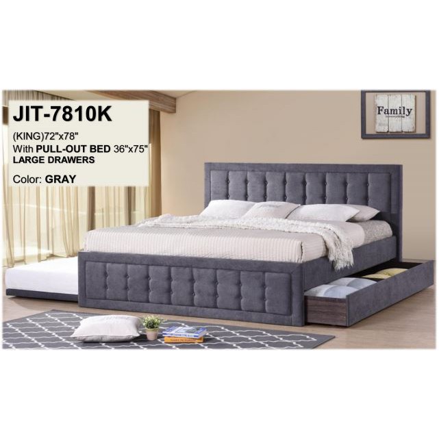 KING SIZE BED ( JIT7810K) Shopee Philippines