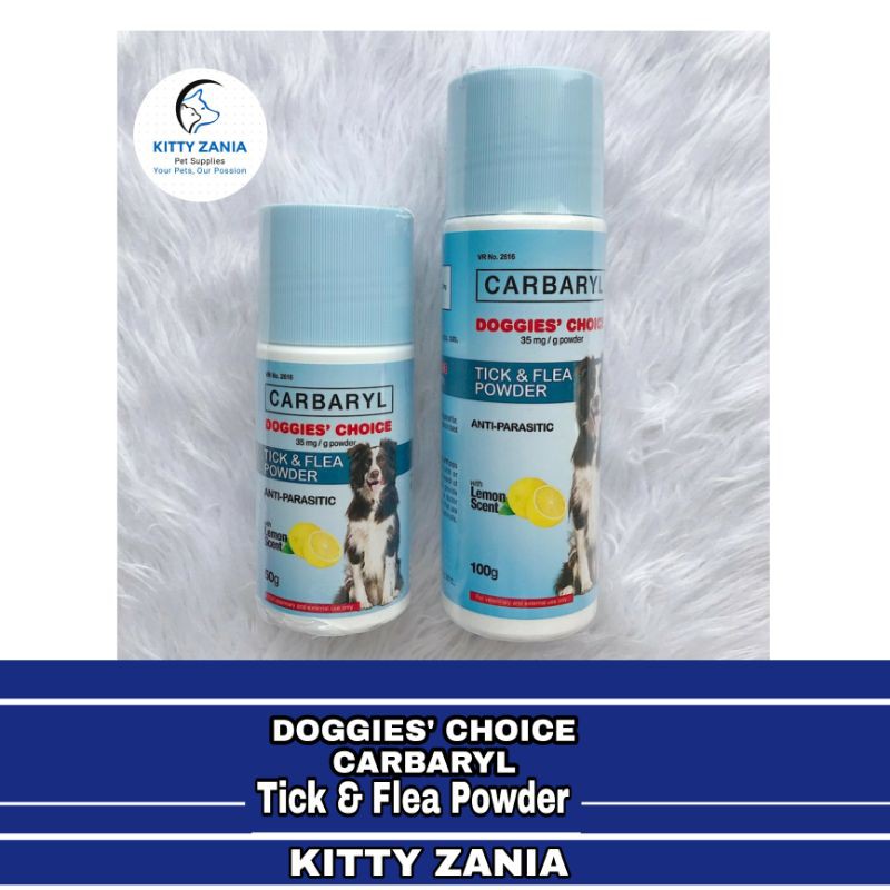 DOGGIES'S CHOICE TICK & FLEA POWDER ( FOR DOG AND CAT ) Shopee Philippines