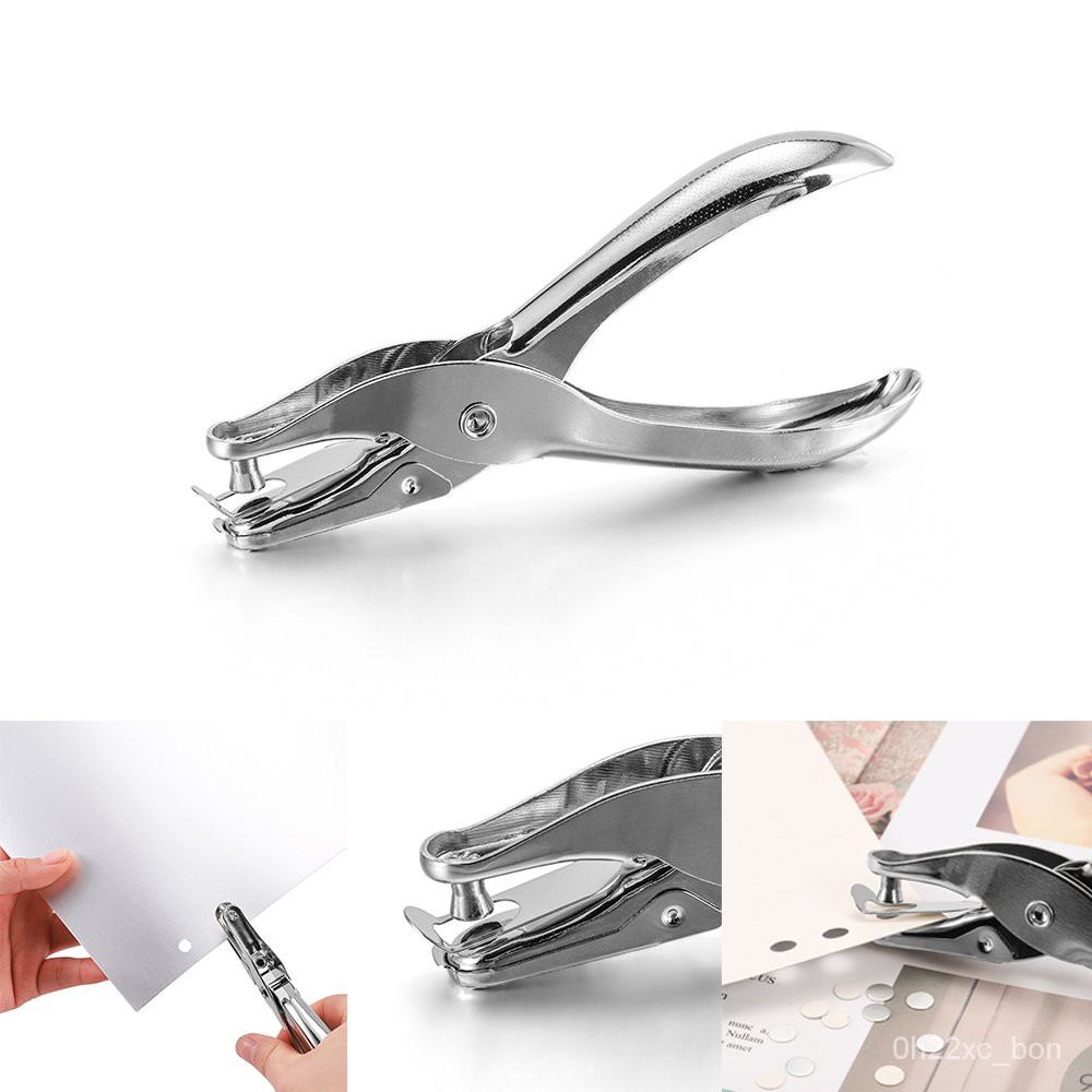 1pcs Handle Hole Punch Plier Circle Card Cut Hole Cutter Single Hole