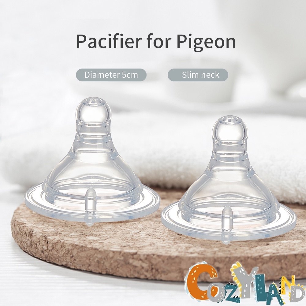Cozyland Standard silicone nipple Bottle slim neck baby pacifier 5cm