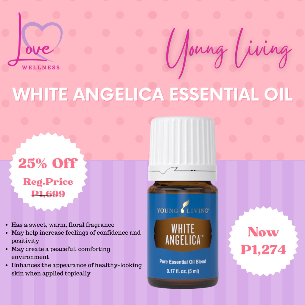 WHITE ANGELICA 5ml YOUNG LIVING Shopee Philippines