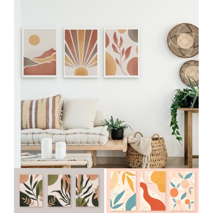 Minimalist Nude Color Wall ART Wall Decor Art Decor Art Board