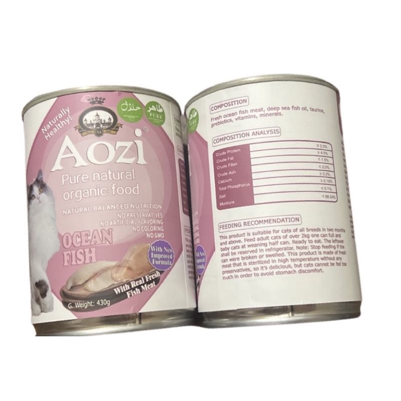 Aozi cat can food 430g Shopee Philippines
