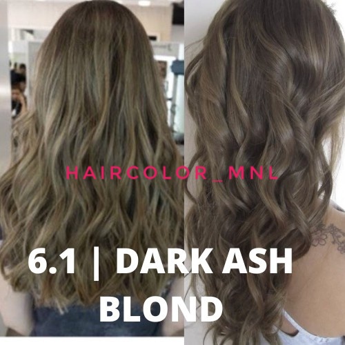 Dark Ash Blond Hair Color with Oxidant ( 6.1 Bremod Permanent Hair