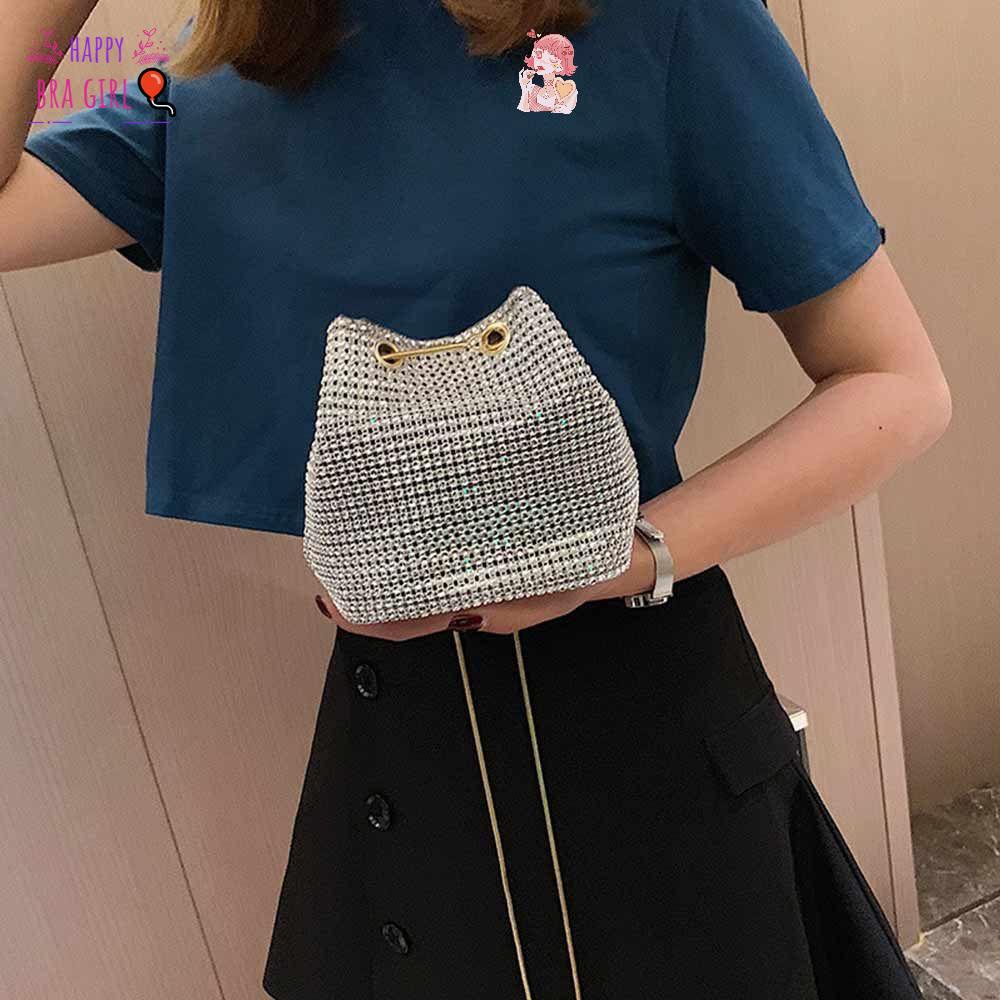 BRB Shoulder Bags Evening Party Shining Rhinestone Crossbody Bags