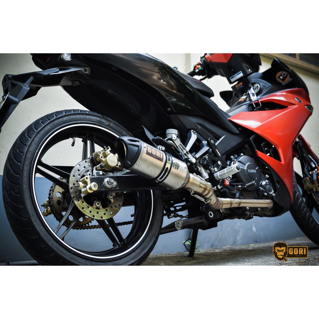 Gori Pipe (Classic) Full Exhaust System (Yamaha Sniper/Suzuki Raider) Shopee Philippines