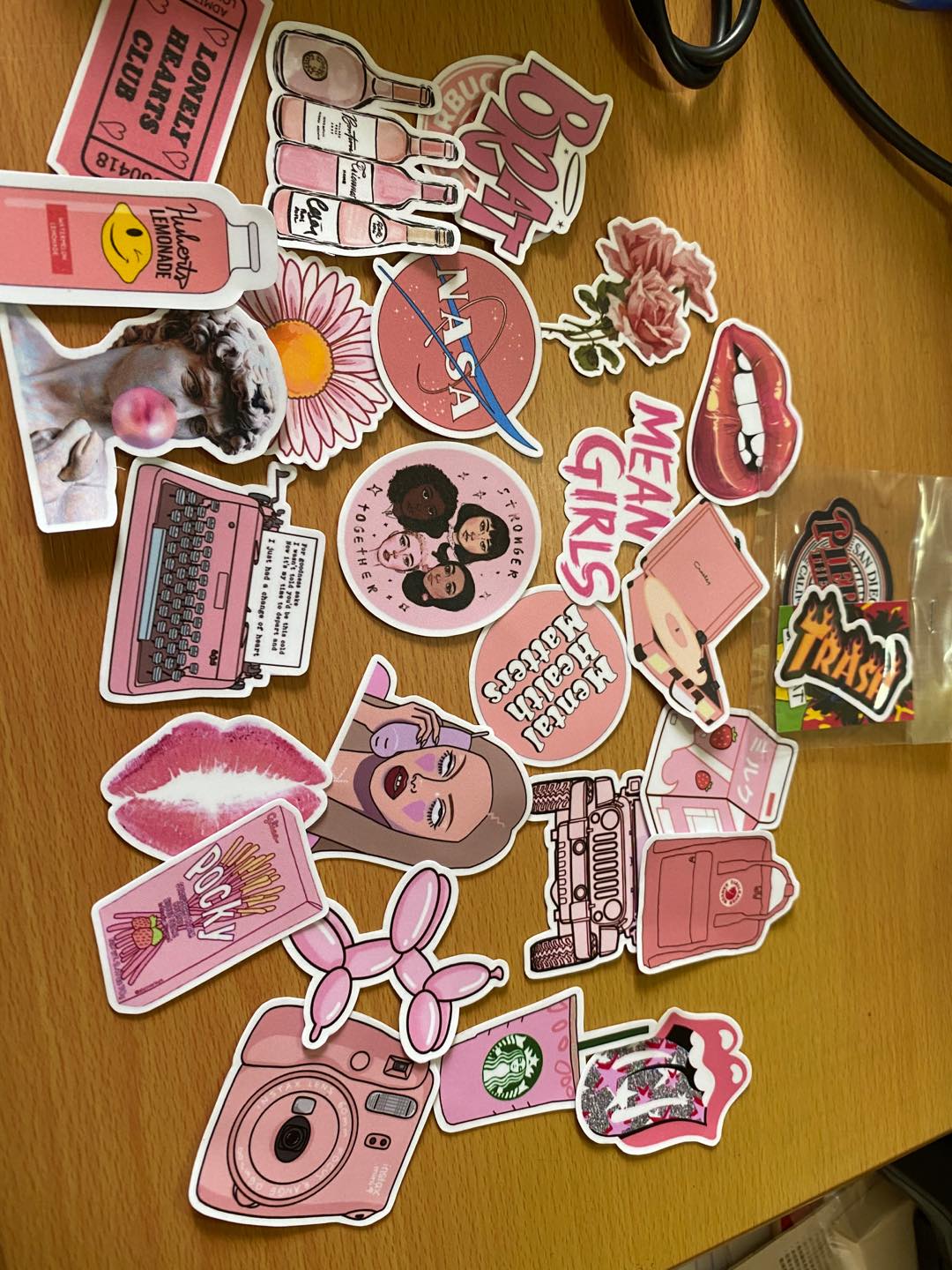25 pcs Aesthetic/Girly/Cute Stickers (Stationery) Shopee Philippines