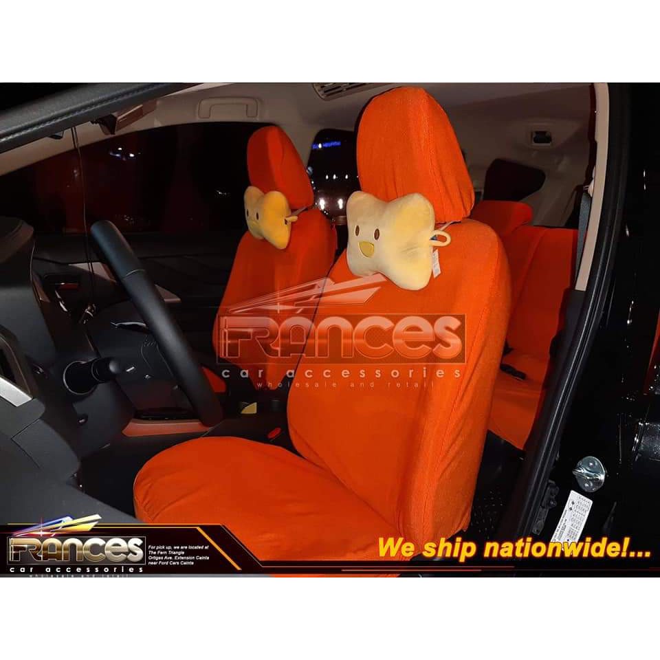 Xpander seatcover curduroy material 21pcs 1 set seat cover Shopee