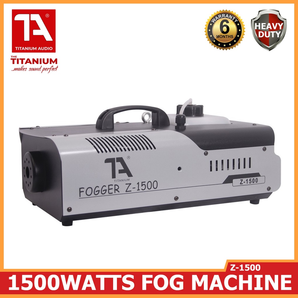 Fog Machine Z1500 Watts / Disinfectant Machine / Titanium Fog Machine