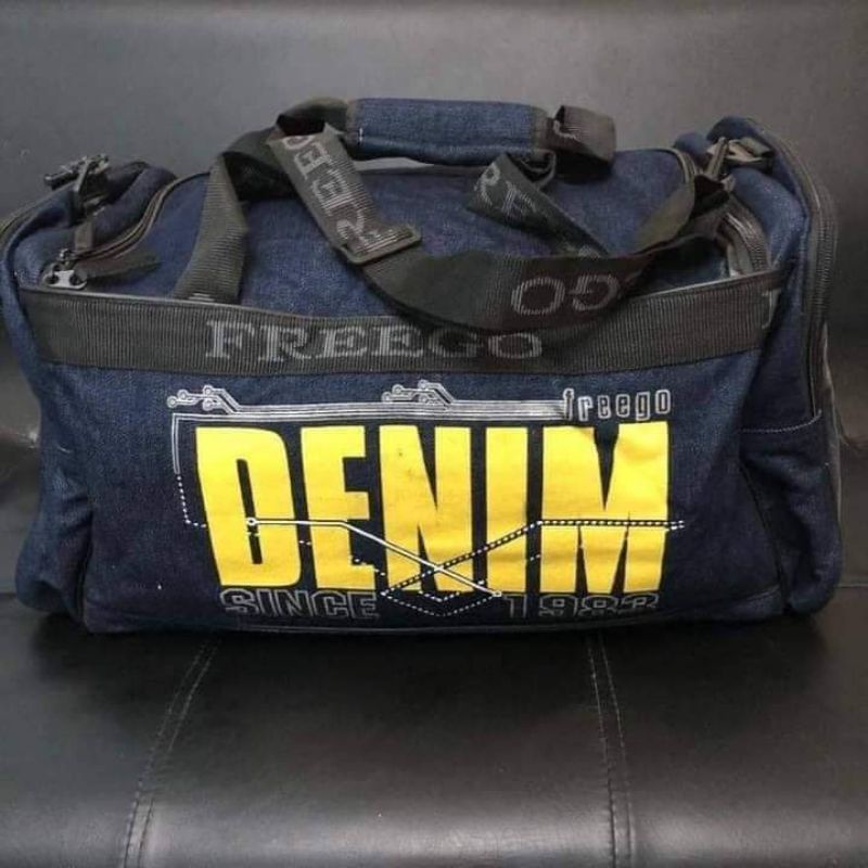 freego denim travel bag brand new Shopee Philippines